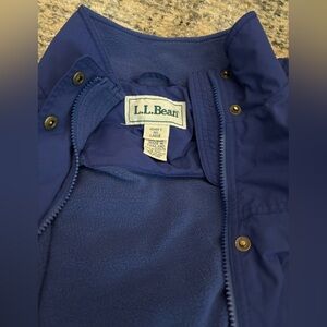 Vintage 90’s L.L. Bean Navy Fleece Lined Jacket